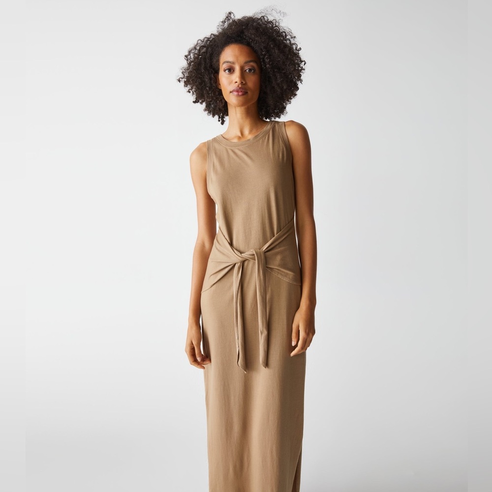 MICHAEL STARS NWOT SOLANGE TIE DRESS - Picture 4 of 6